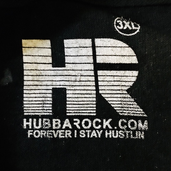 Hubba Rock Dead F.I.S.H Men's T-Shirt - Black - Picture 5 of 6